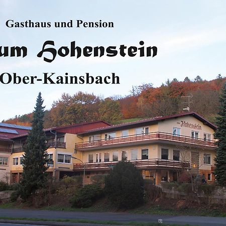 Gasthaus Zum Hohenstein Ober-Kainsbach Eksteriør billede