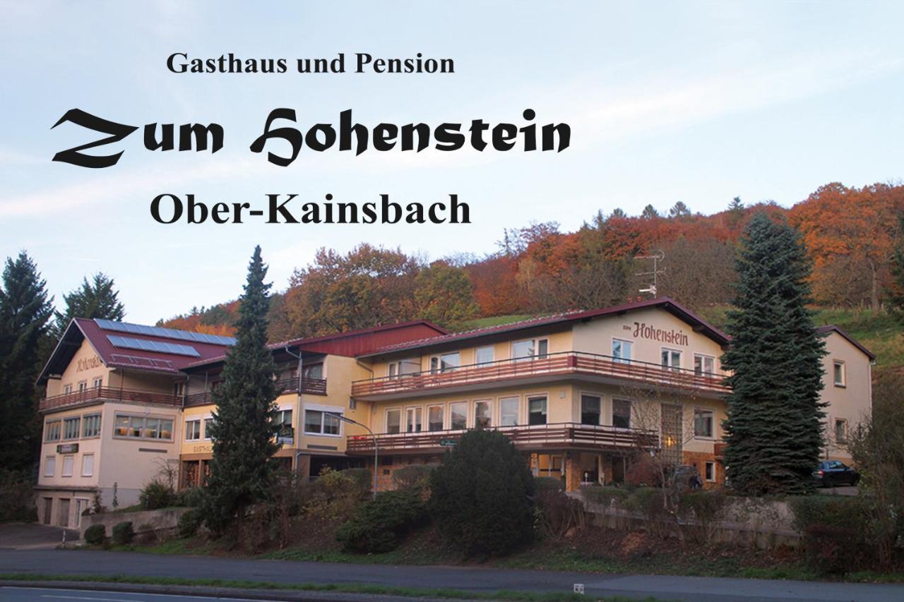 Gasthaus Zum Hohenstein Ober-Kainsbach Eksteriør billede